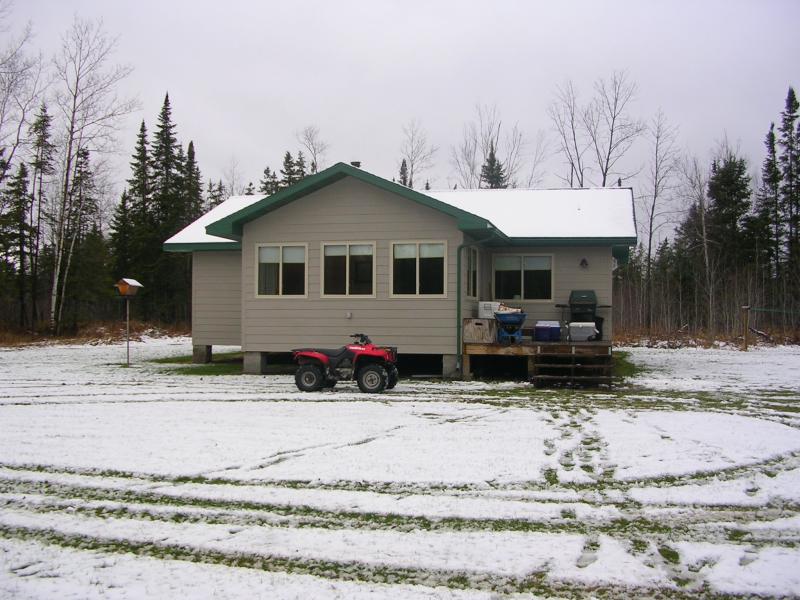 New Snow at the Cabin