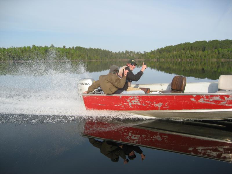 They're not even embarrased to tell us that we're #1 as we passed them..... how nice.